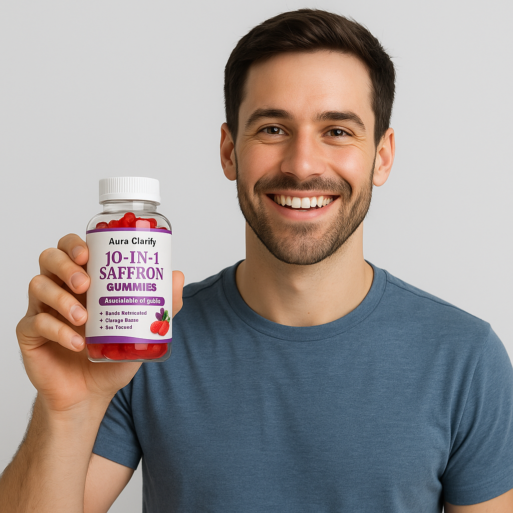 Aura Clarity Integrate 10-in-1 Saffron Gummies