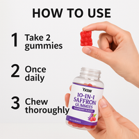 Aura Clarity Integrate 10-in-1 Saffron Gummies